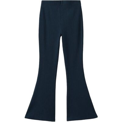 Mango Flared Cotton Leggings 134 Navy 134 Mango Flared Cotton Leggings 134 Navy 134