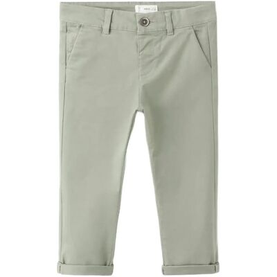 Mango Cotton Chinos 12-18M Green 12-18M Mango Cotton Chinos 12-18M Green 12-18M