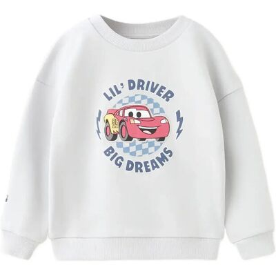 Mango Cars Cotton Sweatshirt 12-18M Grey 12-18M Mango Cars Cotton Sweatshirt 12-18M Grey 12-18M