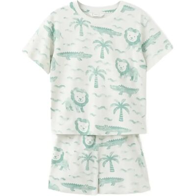 Mango Printed Short Pyjamas 5-6 Green 5-6 Mango Printed Short Pyjamas 5-6 Green 5-6