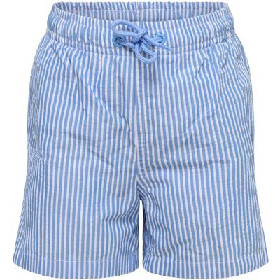 Mango Seersucker Striped Swimsuit 9-10 Blue 9-10 Mango Seersucker Striped Swimsuit 9-10 Blue 9-10