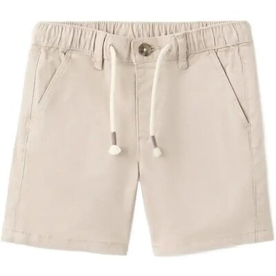 Mango Cotton Shorts With Drawstring 12-18M Beige 12-18M Mango Cotton Shorts With Drawstring 12-18M Beige 12-18M
