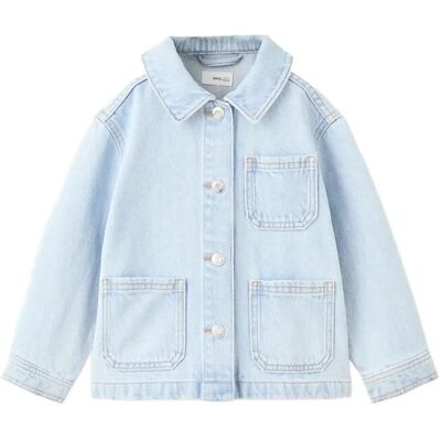 Mango Denim Jacket Pockets 12-18M Blue 12-18M Mango Denim Jacket Pockets 12-18M Blue 12-18M