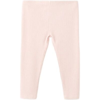 Mango Cotton Ribbed Leggings 12-18M Pink 12-18M Mango Cotton Ribbed Leggings 12-18M Pink 12-18M