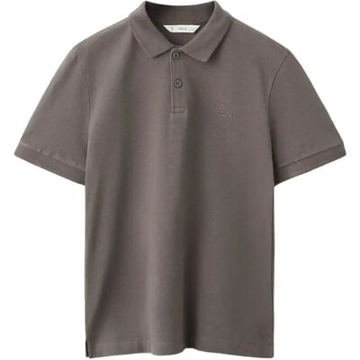 Mango Cotton Polo Shirt 9-10 Brown 9-10 Mango Cotton Polo Shirt 9-10 Brown 9-10