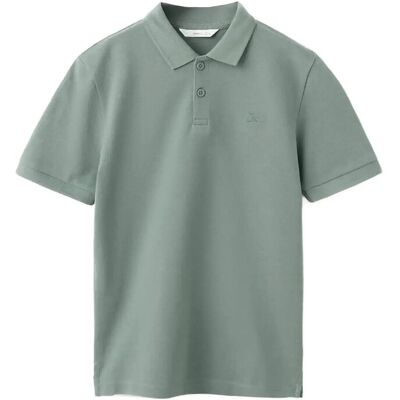 Mango Cotton Polo Shirt 5-6 Khaki 5-6 Mango Cotton Polo Shirt 5-6 Khaki 5-6