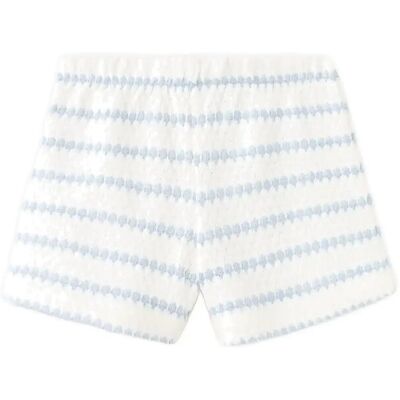 Mango Striped Crochet Shorts 5-6 Blue 5-6 Mango Striped Crochet Shorts 5-6 Blue 5-6