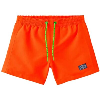 Mango Contrast Drawstring Swim Shorts 12-18M Orange 12-18M Mango Contrast Drawstring Swim Shorts 12-18M Orange 12-18M