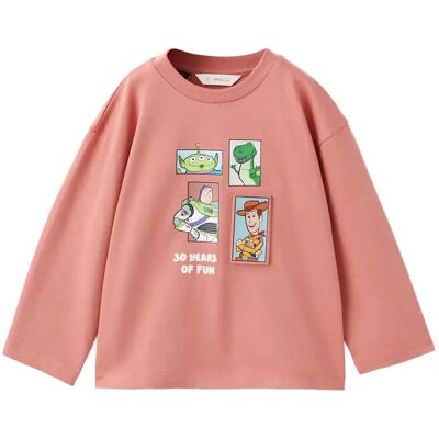 Mango Toy Story T-Shirt 12-18M Pink 12-18M Mango Toy Story T-Shirt 12-18M Pink 12-18M