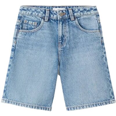 Mango Baggy Denim Bermudas 152 Blue 152 Mango Baggy Denim Bermudas 152 Blue 152