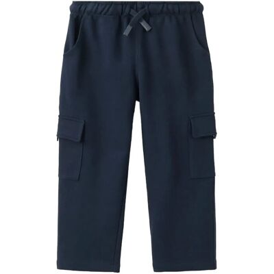 Mango Cotton Cargo Joggers 12-18M Navy 12-18M Mango Cotton Cargo Joggers 12-18M Navy 12-18M