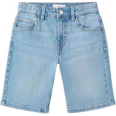Mango Straight-Fit Denim Bermuda Shorts 122 Blue 122 Mango Straight-Fit Denim Bermuda Shorts 122 Blue 122