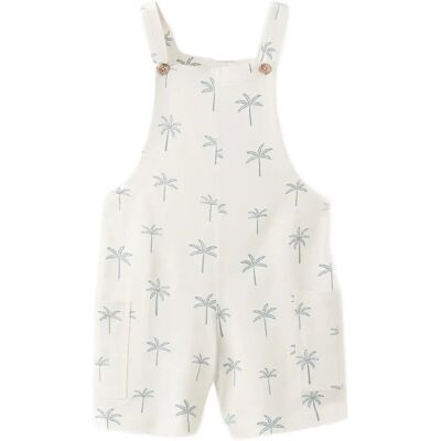 Mango Cotton Dungarees 12-18M Cream 12-18M Mango Cotton Dungarees 12-18M Cream 12-18M