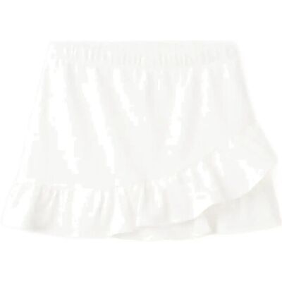 Mango Ruffled Trouser Skirt 9-10 White 9-10 Mango Ruffled Trouser Skirt 9-10 White 9-10