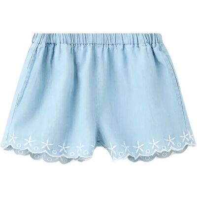 Mango Embroidered Star Shorts 5-6 Blue 5-6 Mango Embroidered Star Shorts 5-6 Blue 5-6