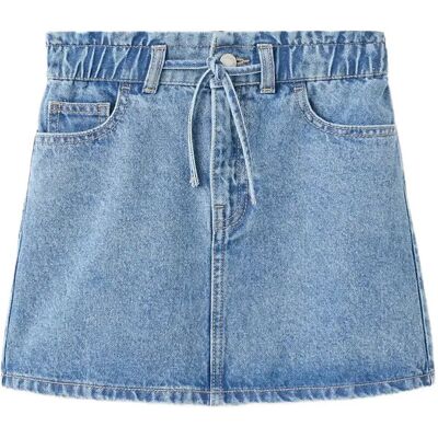 Mango Knot Denim Skirt 146 Blue 146 Mango Knot Denim Skirt 146 Blue 146