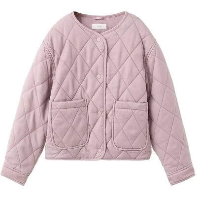 Mango Padded Lyocell Jacket 134 Pink 134 Mango Padded Lyocell Jacket 134 Pink 134