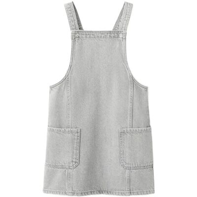 Mango Denim Pinafore 13-14 Grey 13-14 Mango Denim Pinafore 13-14 Grey 13-14