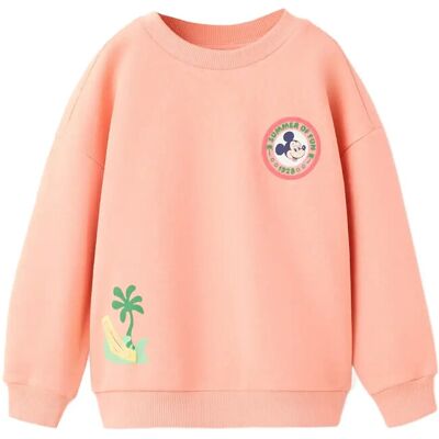 Mango Mickey Mouse Sweatshirt 18-24M Orange 18-24M Mango Mickey Mouse Sweatshirt 18-24M Orange 18-24M