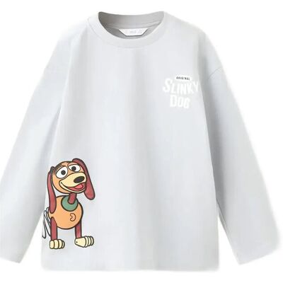 Mango Toy Story T-Shirt 12-18M Grey 12-18M Mango Toy Story T-Shirt 12-18M Grey 12-18M