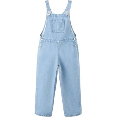 Mango Embroidered Denim Dungarees 140 Blue 140 Mango Embroidered Denim Dungarees 140 Blue 140