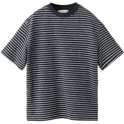 Mango Striped T-Shirt 9-10 Navy 9-10 Mango Striped T-Shirt 9-10 Navy 9-10