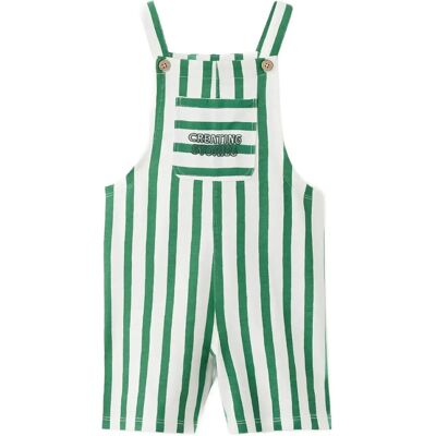 Mango Striped Dungarees With Print Detail 12-18M Patterned 12-18M Mango Striped Dungarees With Print Detail 12-18M Patterned 12-18M