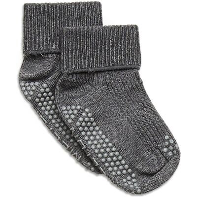 Melton Wool Socks - Anti-Slip 17/19 Grey 17/19 Melton Wool Socks - Anti-Slip 17/19 Grey 17/19