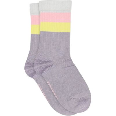 Melton Wide Stripes Socks 31/34 Purple 31/34 Melton Wide Stripes Socks 31/34 Purple 31/34