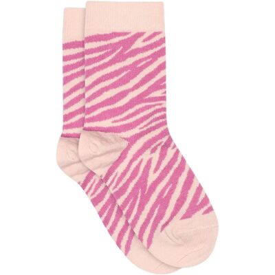 Melton Zebra Socks 31/34 Pink 31/34 Melton Zebra Socks 31/34 Pink 31/34