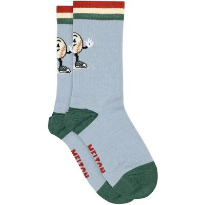 Melton Baseball Star Socks 23/26 Blue 23/26 Melton Baseball Star Socks 23/26 Blue 23/26
