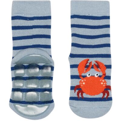Melton Crabbie Socks - Anti-Slip 23/26 Blue 23/26 Melton Crabbie Socks - Anti-Slip 23/26 Blue 23/26