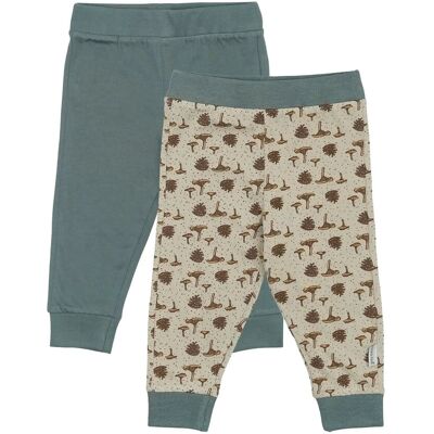 mikk-line 2-Pack Legging 56 Patterned 56 mikk-line 2-Pack Legging 56 Patterned 56
