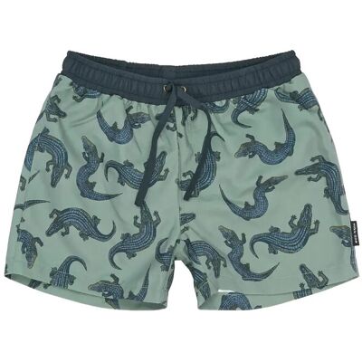 mikk-line Swim Shorts Aop 86/92CM Green 86/92CM mikk-line Swim Shorts Aop 86/92CM Green 86/92CM