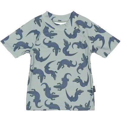 mikk-line Swim Shirt Uv Aop, Grs 74/80CM Blue 74/80CM mikk-line Swim Shirt Uv Aop, Grs 74/80CM Blue 74/80CM