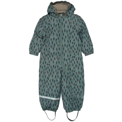 mikk-line Snow Suit Aop 86 Green 86 mikk-line Snow Suit Aop 86 Green 86