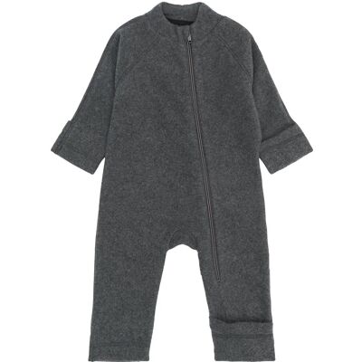 mikk-line Cotton Fleece Baby Suit 68 Grey 68 mikk-line Cotton Fleece Baby Suit 68 Grey 68
