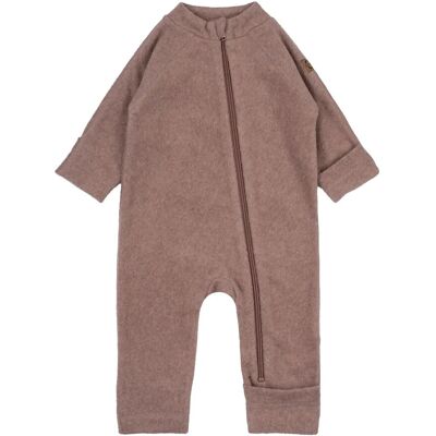 mikk-line Cotton Fleece Baby Suit 86 Brown 86 mikk-line Cotton Fleece Baby Suit 86 Brown 86