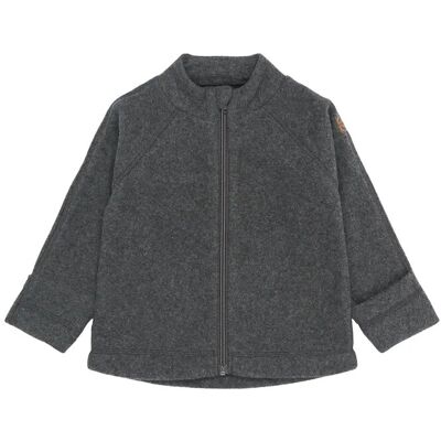 mikk-line Cotton Fleece Baby Jacket 98 Grey 98 mikk-line Cotton Fleece Baby Jacket 98 Grey 98