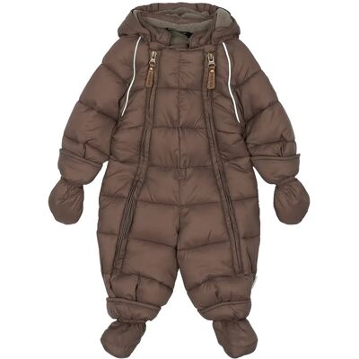 mikk-line Puff Baby Suit W Acc Rec. 62 Brown 62 mikk-line Puff Baby Suit W Acc Rec. 62 Brown 62