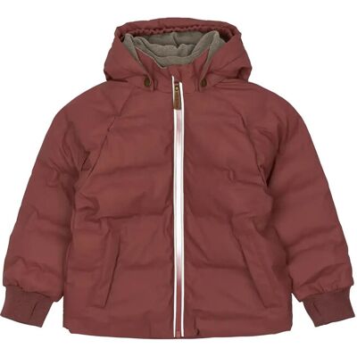 mikk-line Pu Puff Jacket Rec. 134 Burgundy 134 mikk-line Pu Puff Jacket Rec. 134 Burgundy 134