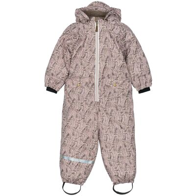 mikk-line Pu Snow Suit Recycled - Aop 116 Grey 116 mikk-line Pu Snow Suit Recycled - Aop 116 Grey 116