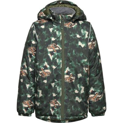 mikk-line Winter Jacket Aop 86 Green 86 mikk-line Winter Jacket Aop 86 Green 86