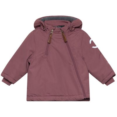 mikk-line Nylon Baby Jacket - Solid 74 Pink 74 mikk-line Nylon Baby Jacket - Solid 74 Pink 74