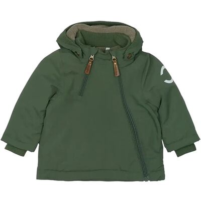 mikk-line Nylon Baby Jacket - Solid 86 Green 86 mikk-line Nylon Baby Jacket - Solid 86 Green 86
