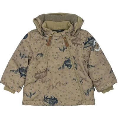 mikk-line Polyester Baby Jacket - Aop 74 Brown 74 mikk-line Polyester Baby Jacket - Aop 74 Brown 74