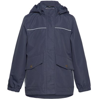 mikk-line Polyester Boys Jacket 116 Blue 116 mikk-line Polyester Boys Jacket 116 Blue 116