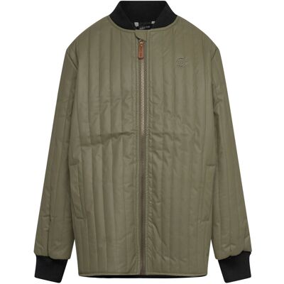 mikk-line Duvet Boys Jacket 164 Khaki 164 mikk-line Duvet Boys Jacket 164 Khaki 164