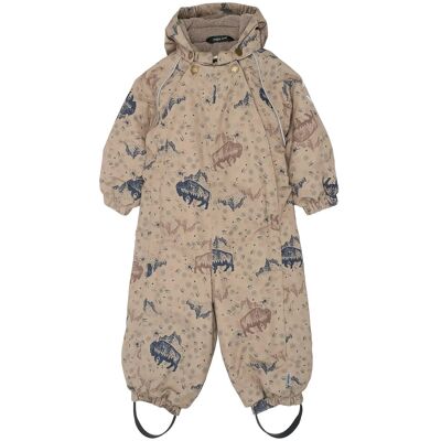 mikk-line Polyester Baby Suit - Aop 86 Beige 86 mikk-line Polyester Baby Suit - Aop 86 Beige 86