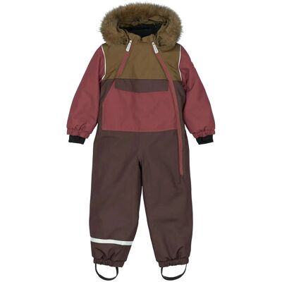 mikk-line Anorak Snowsuit 134 Brown 134 mikk-line Anorak Snowsuit 134 Brown 134